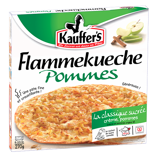 Flammekueche aux pommes