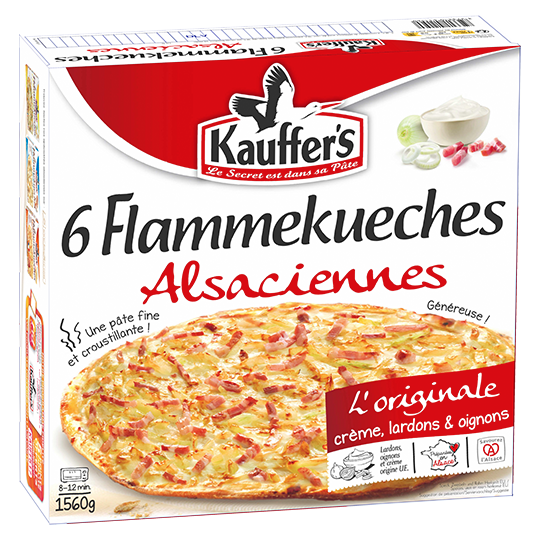 Flammekueches alsaciennes