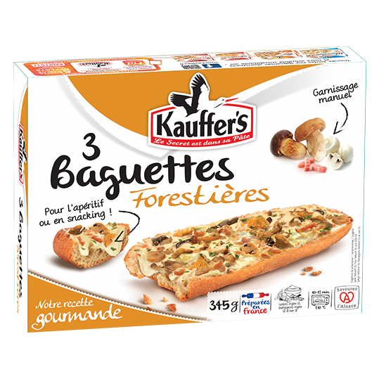 baguettes forestières kauffer's