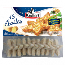 15 étoiles de pommes de terre